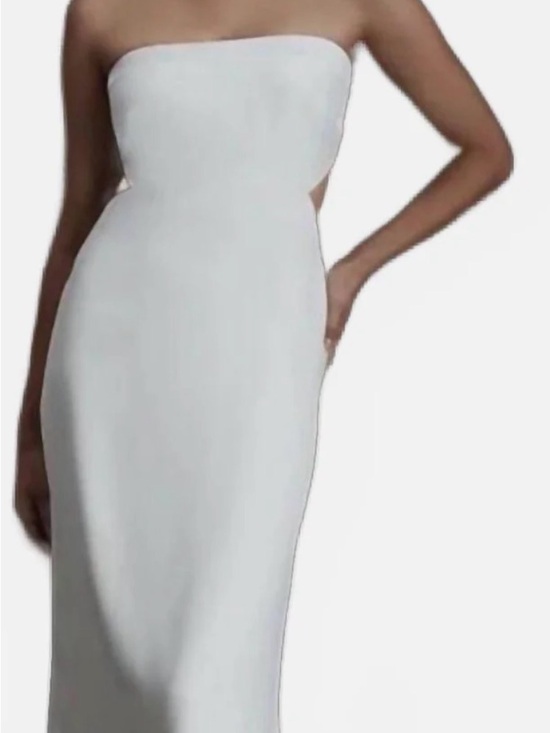 Sachin + Babi Dresses & Skirts - Sachin + Babi Strapless White Column Dress